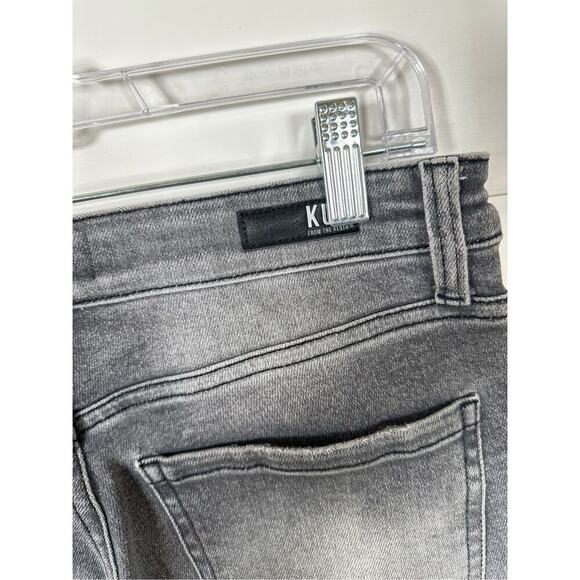 Kut from the Kloth Women's Connie High Rise Ankle Skinny Jeans Gray Size 6 - Picture 8 of 11